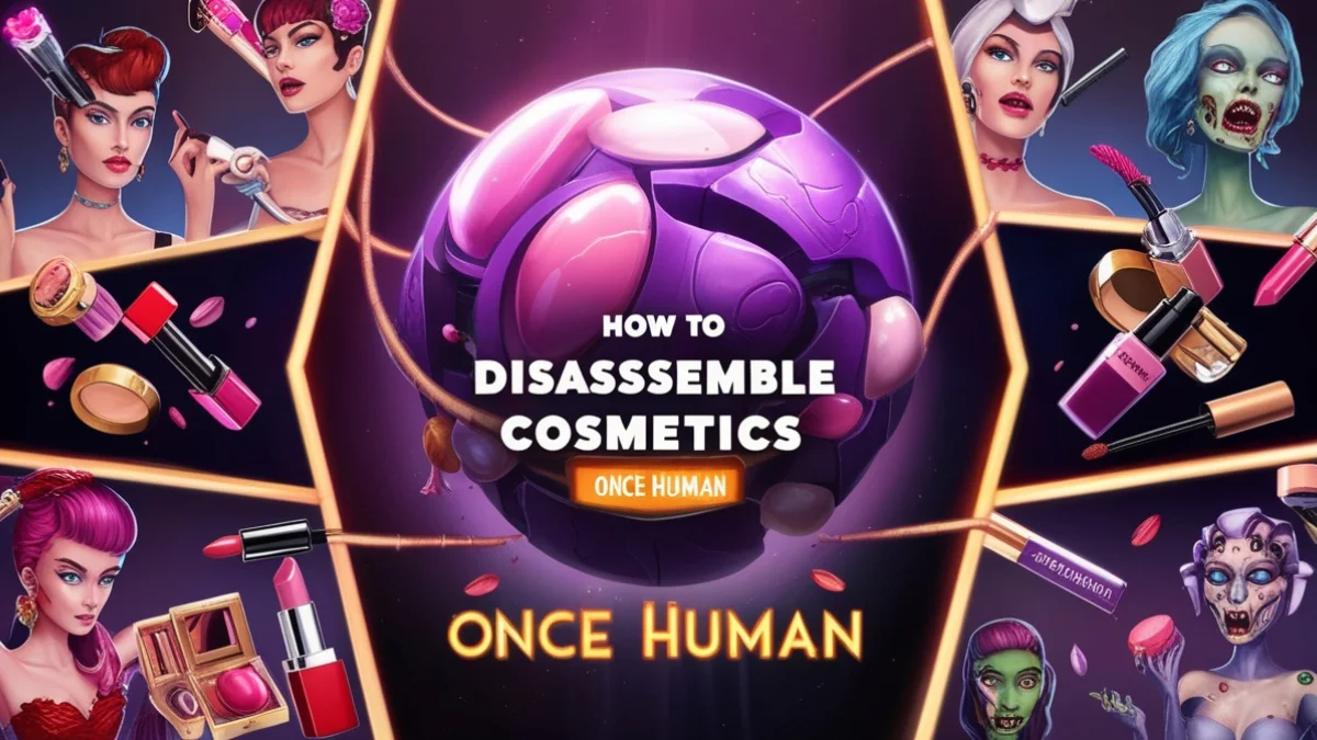 How to Disassemble Cosmetics Once Human