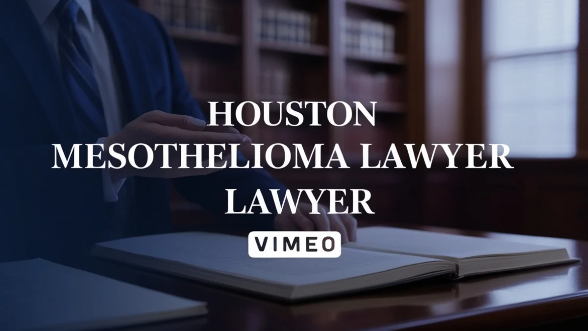 Houston Mesothelioma Lawyer Vimeo